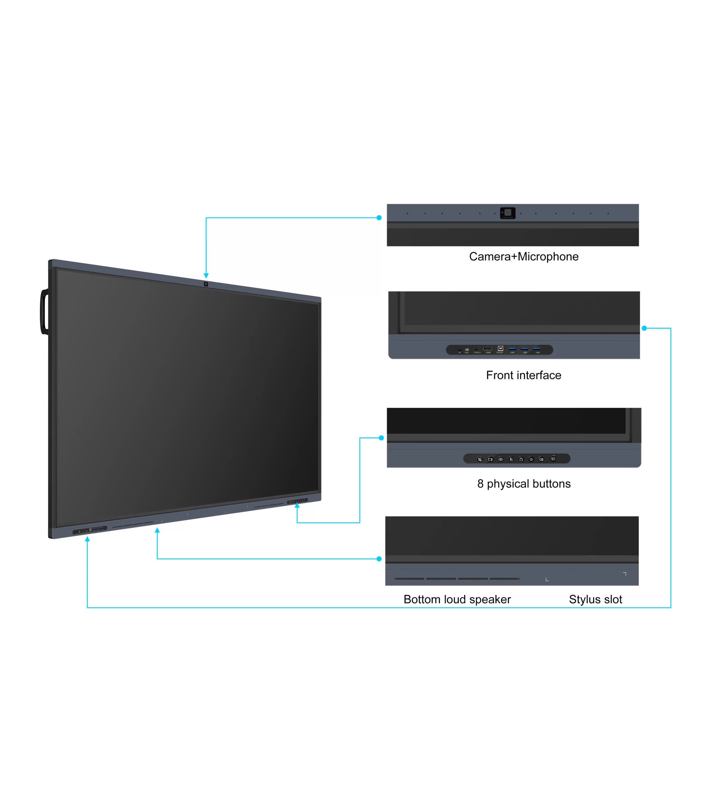 JAV 75” Interactive Smart Board H18S