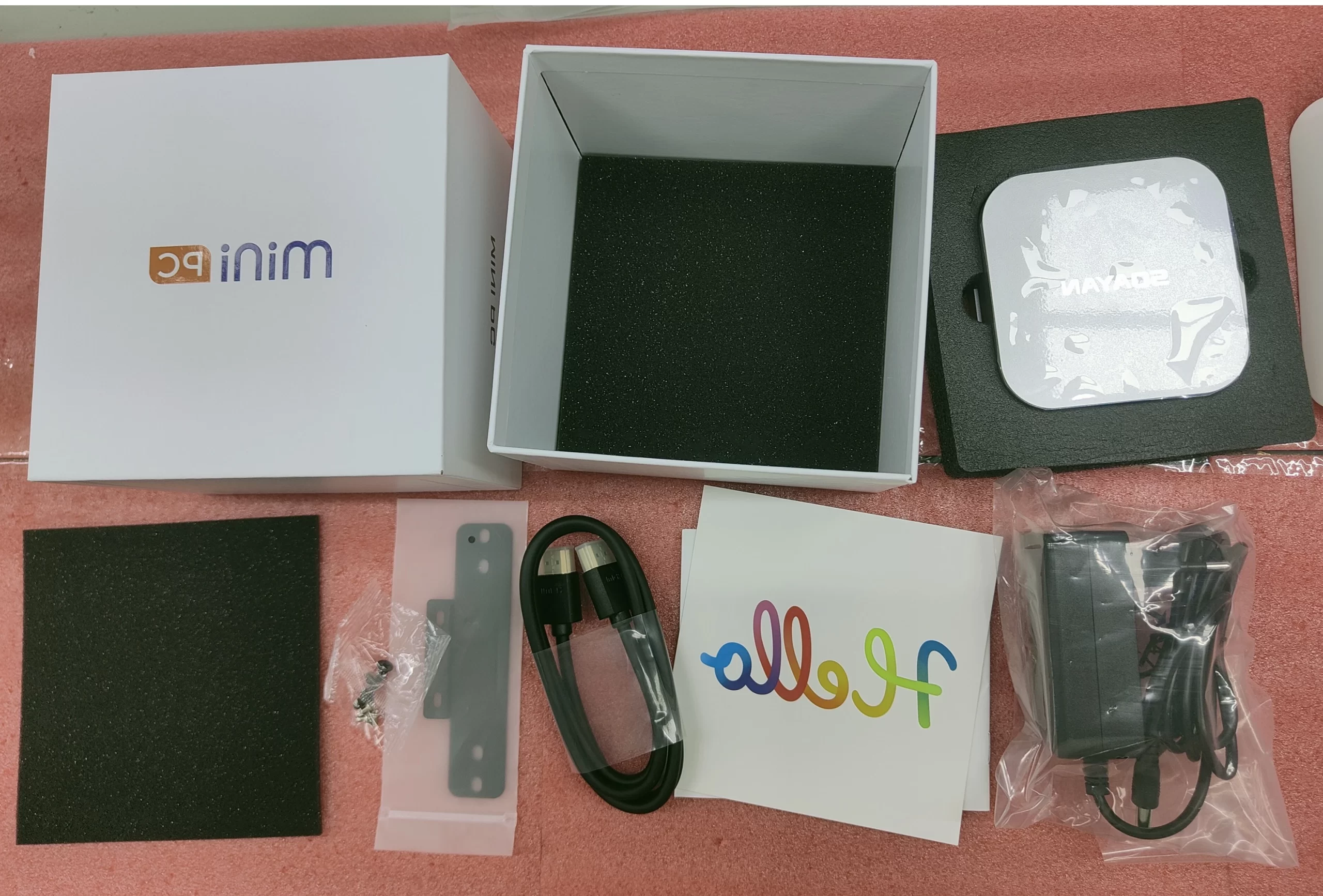 Soayan N5 Mini PC – Intel N150, DDR5, 12GB RAM/512GB SSD, Win11 Pro, Dual LAN & Type-C, Compact Office PC