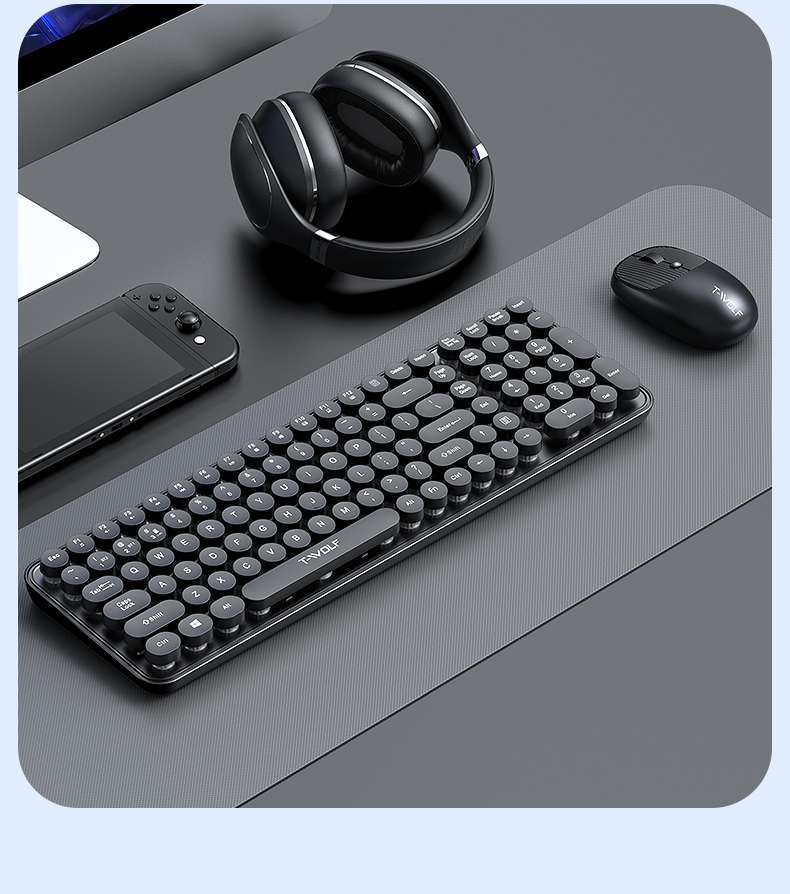 T-WOLF TF350 Wireless Keyboard & Mouse Combo
