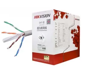 Hikvision CAT6 U/UTP Network Cable (Solid Copper, 0.5mm)